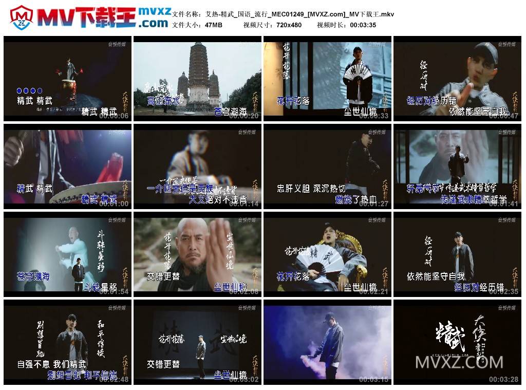 艾热-精武_国语_流行_MEC01249